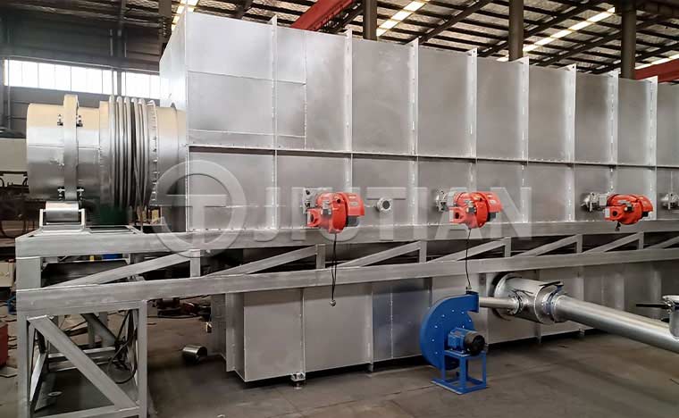 Canada Olive Pomace Continuous Charcoal Machine