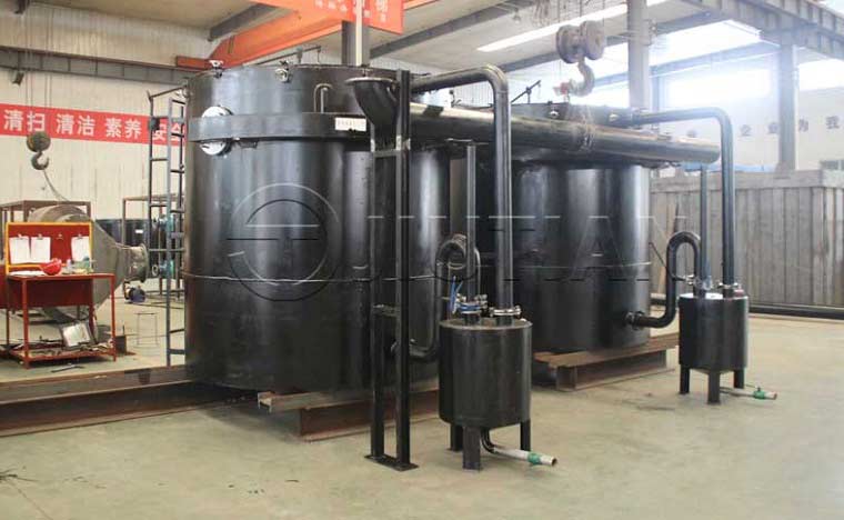 Portugal Bamboo Carbonization Furnace Site