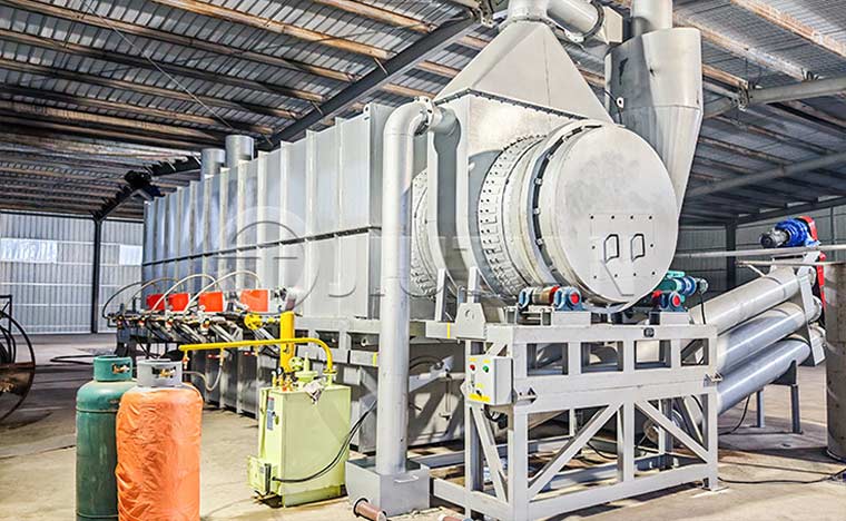 Inner Mongolia Wood Chip Continuous Carbonization Machine