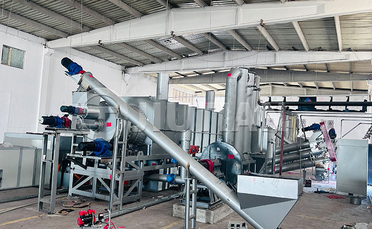 Turkey Fruit Shell Biochar to Make Shisha Charcoal Plant