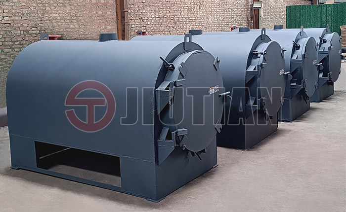 Bamboo horizontal carbonization furnace - improve quality and output