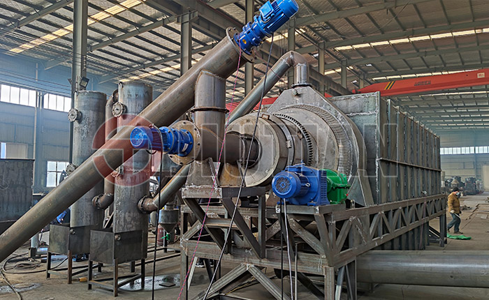 The application of bagasse carbonization furnace promotes the green transformation of the sugarcane