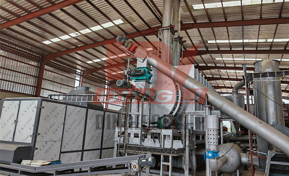 How to make biochar from bamboo scraps?