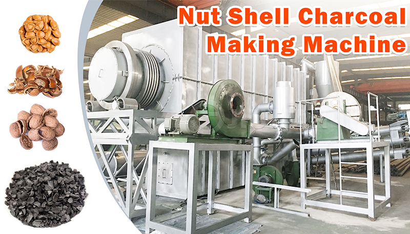 What are the latest equipment for fruit wood charcoal carbonization furnace?
