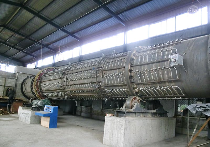 Activated carbon equipment production process