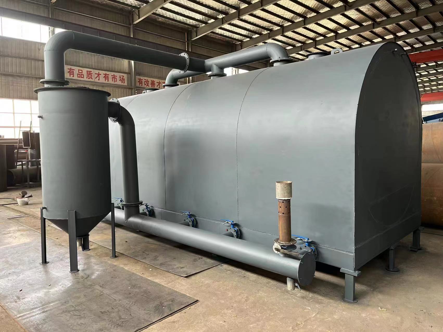 Analysis of the key points of intermittent carbonization machine carbonizing wood