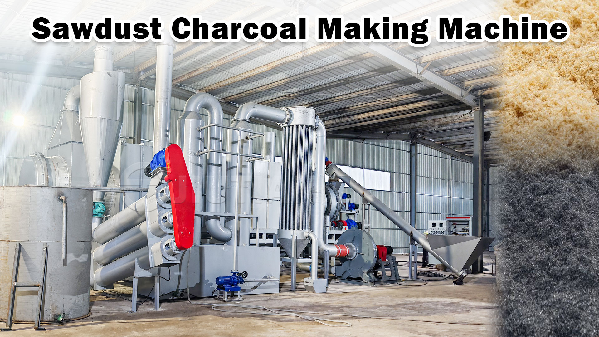 Can sawdust carbonization furnaces truly produce smokeless charcoal?