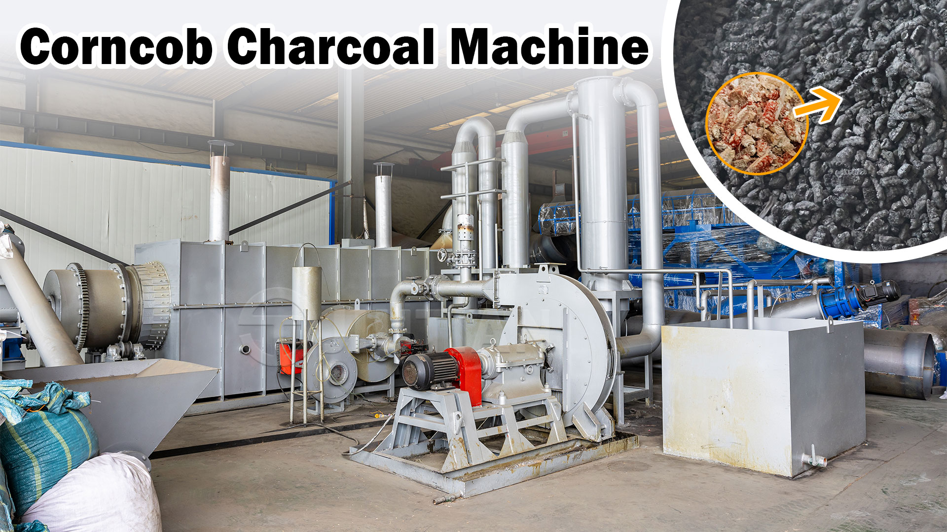 Corn Cob Carbonizer Core Structure and Efficient Carbonization Principle