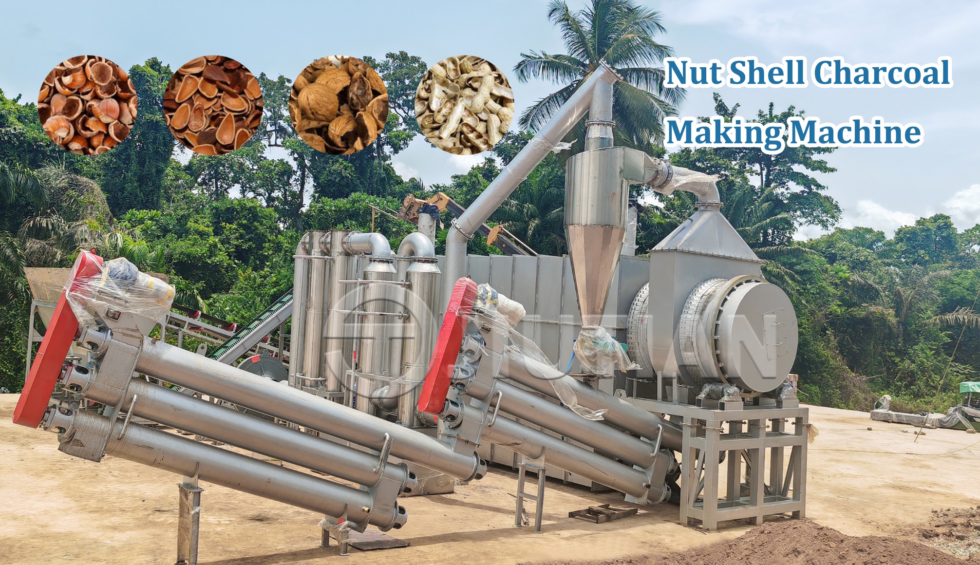 Sustainable Development: Innovative Biomass Carbonizer