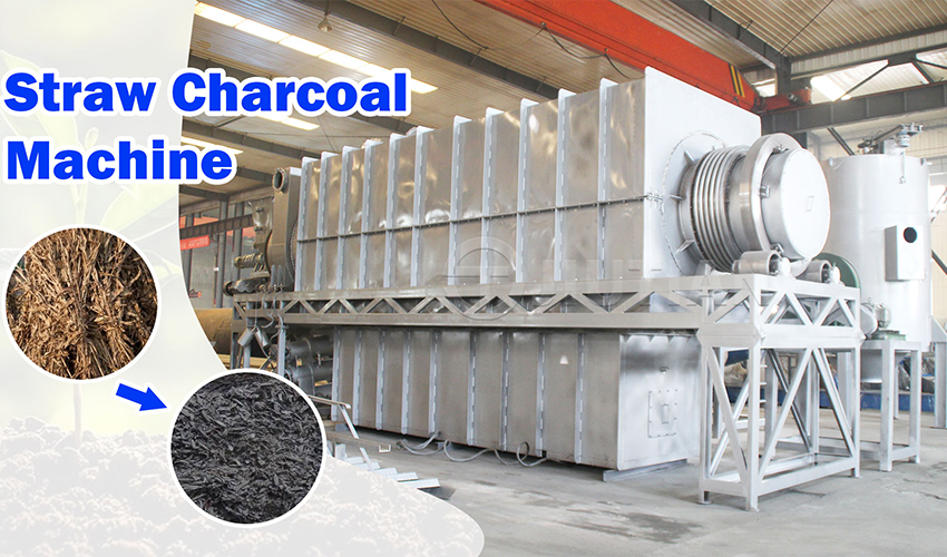 Rice Straw Carbonization Machine Promotes the Development of Agricultural Circular Economy