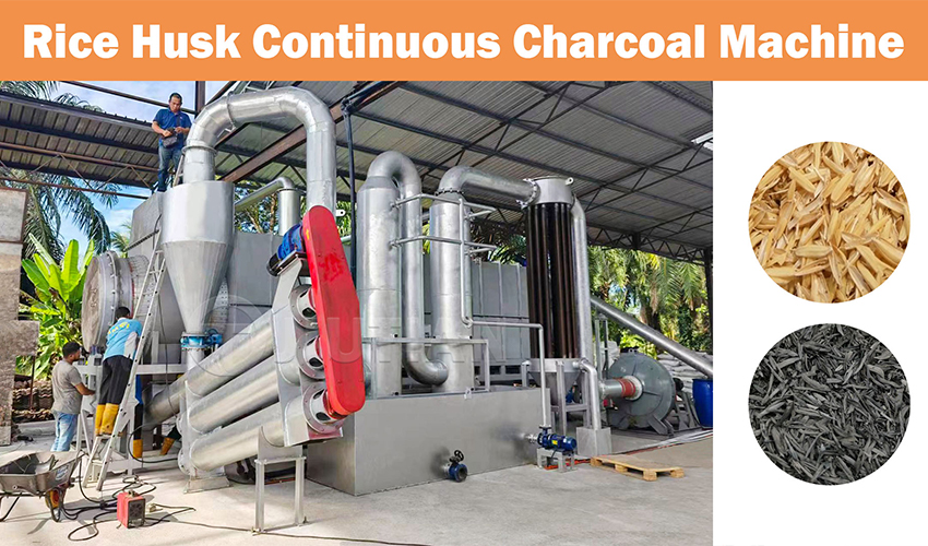 Working Principle of Continuous Carbonization Equipment