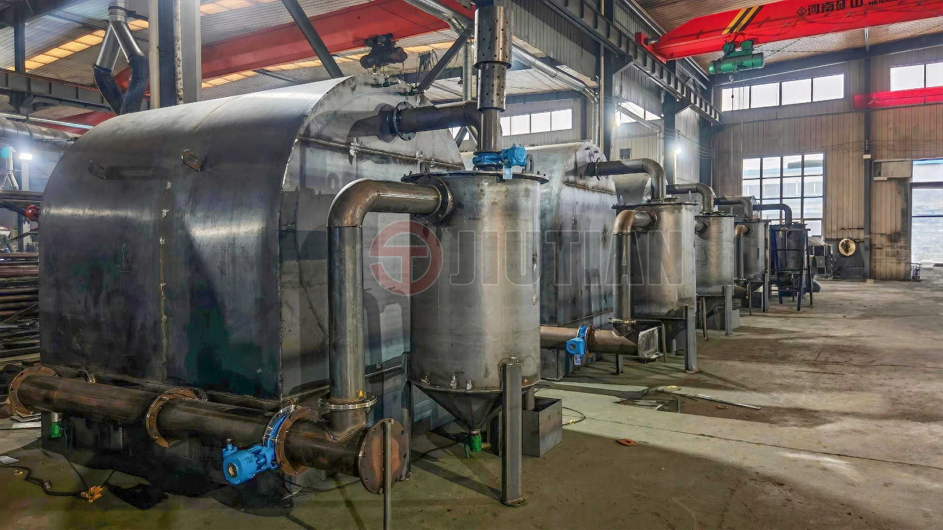 Horizontal Carbonization Furnaces Offer a Reliable Solution for Charcoal Production