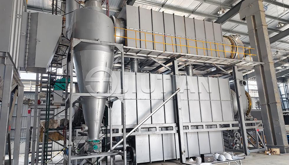 Oman continuous sawdust carbonization machine