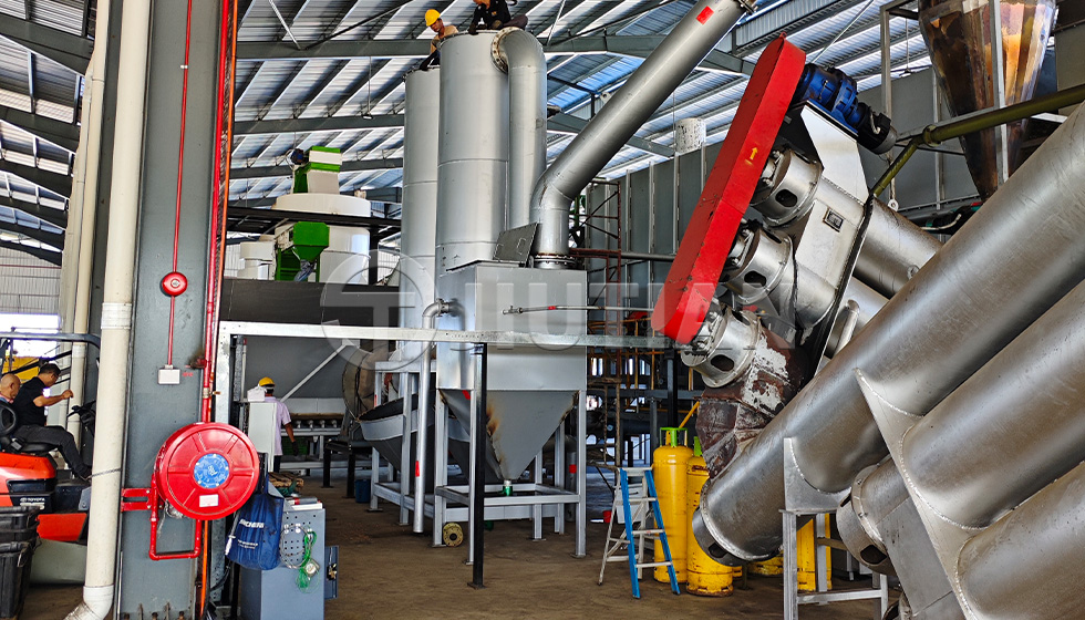 Malaysia Continuous Rice Husk Biochar Making Machine Project