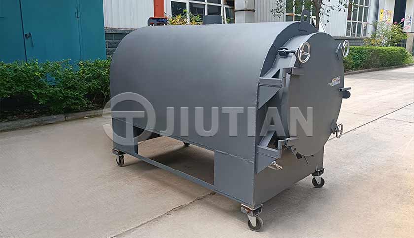 Horizontal Biomass Carbonization Plant