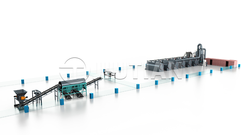 Semi-Continuous Carbonization Furnace