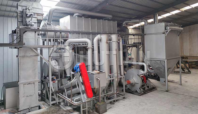 Azolla Biochar Machine