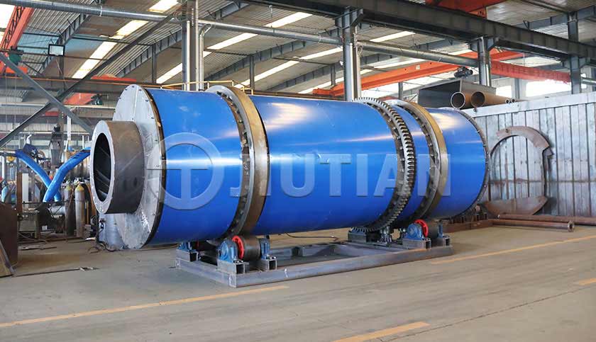 Three Channels Drum Rotary Dryer
